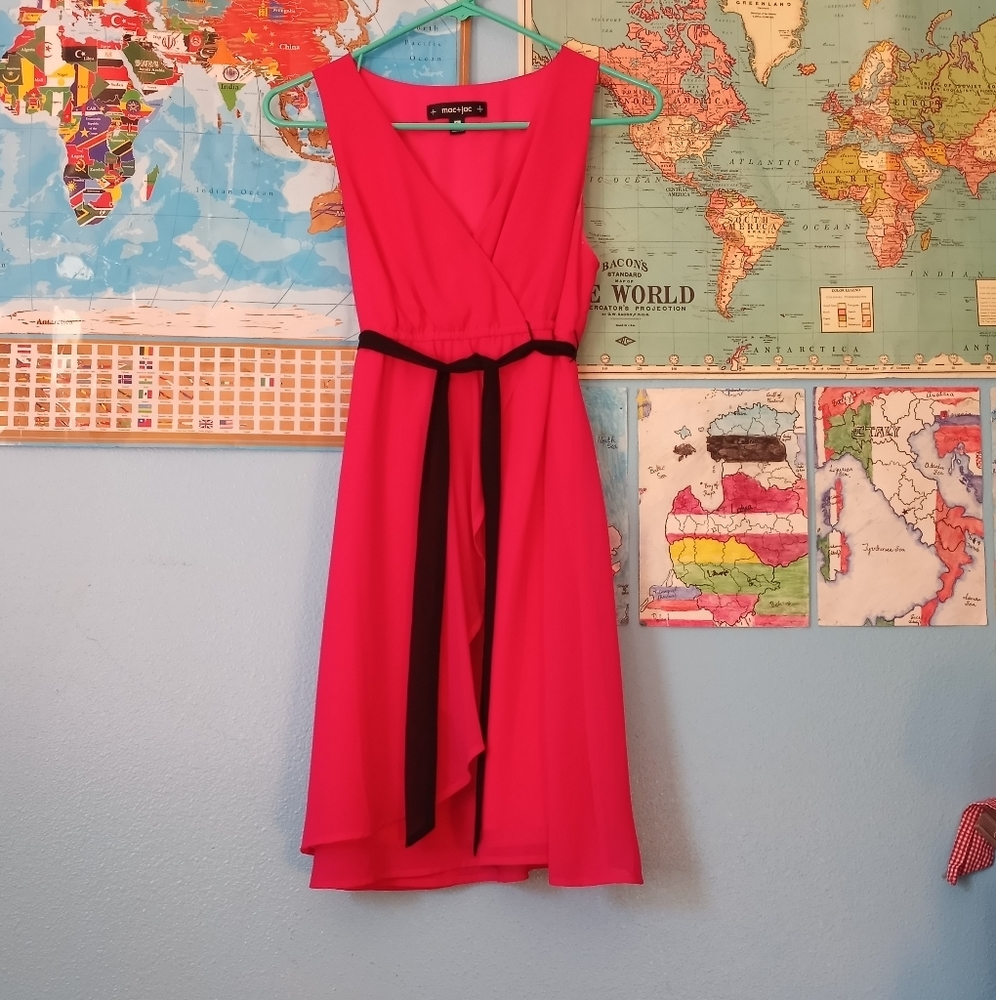 Mac & Jac fucshia pink cocktail dress